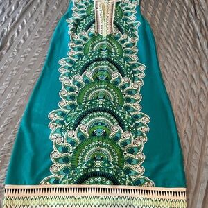 Lovely casual sundress, sheath style. Can dress this up or down.